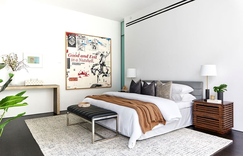 Wood elements help to create a modern vibe in an urban dwelling. (TNS)