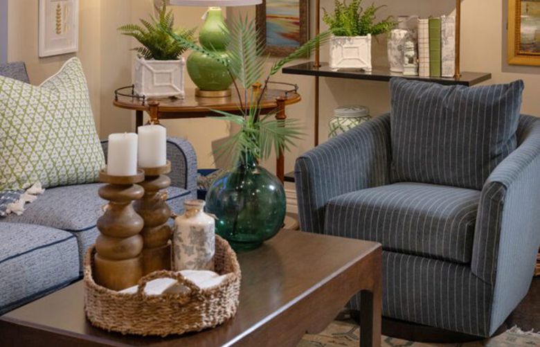 For a conversation area, choose fabrics and building materials that offer comfort, like memory foam. (TNS)
