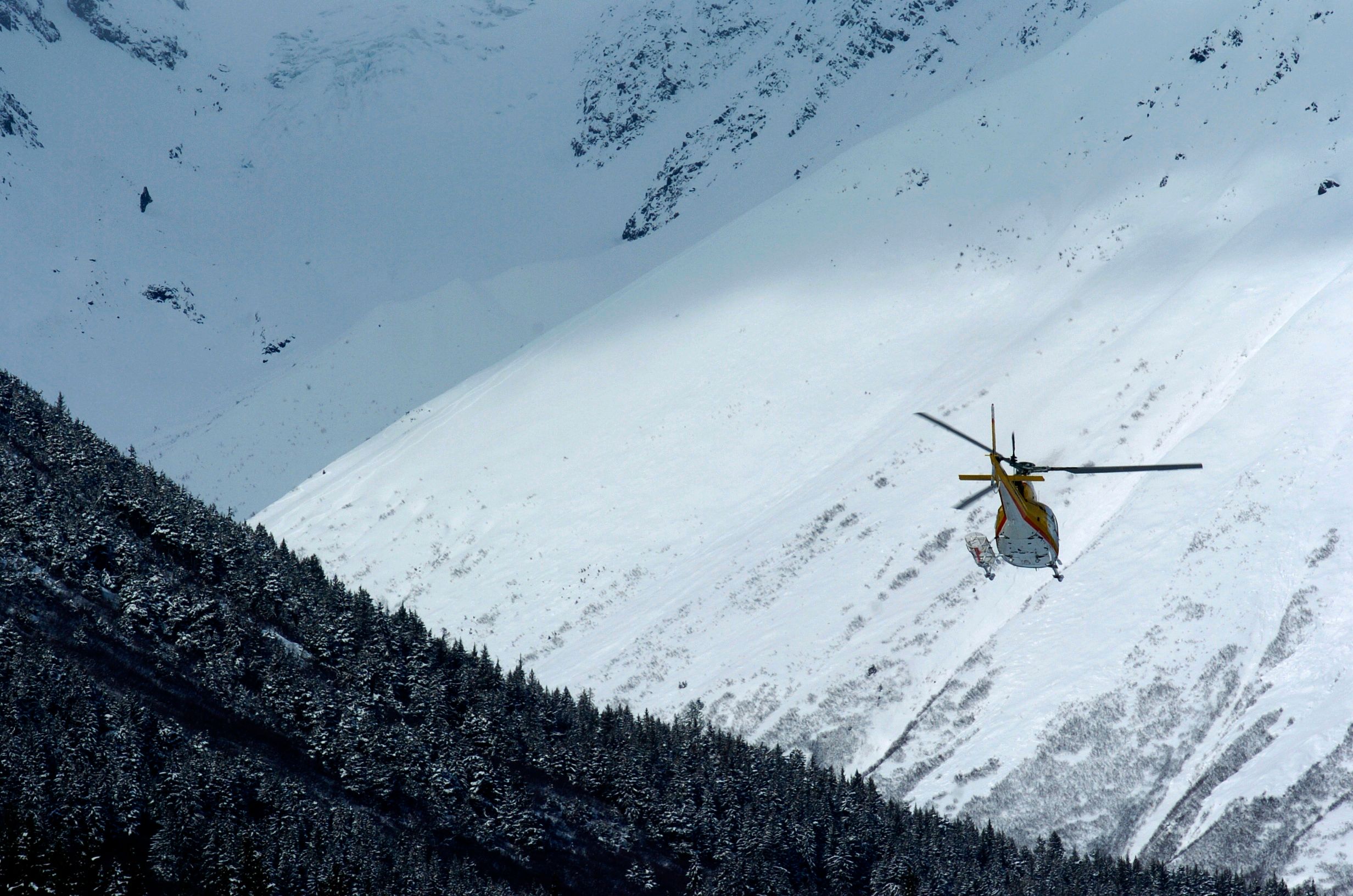 Heli-skiers killed by massive avalanche came to Alaska from