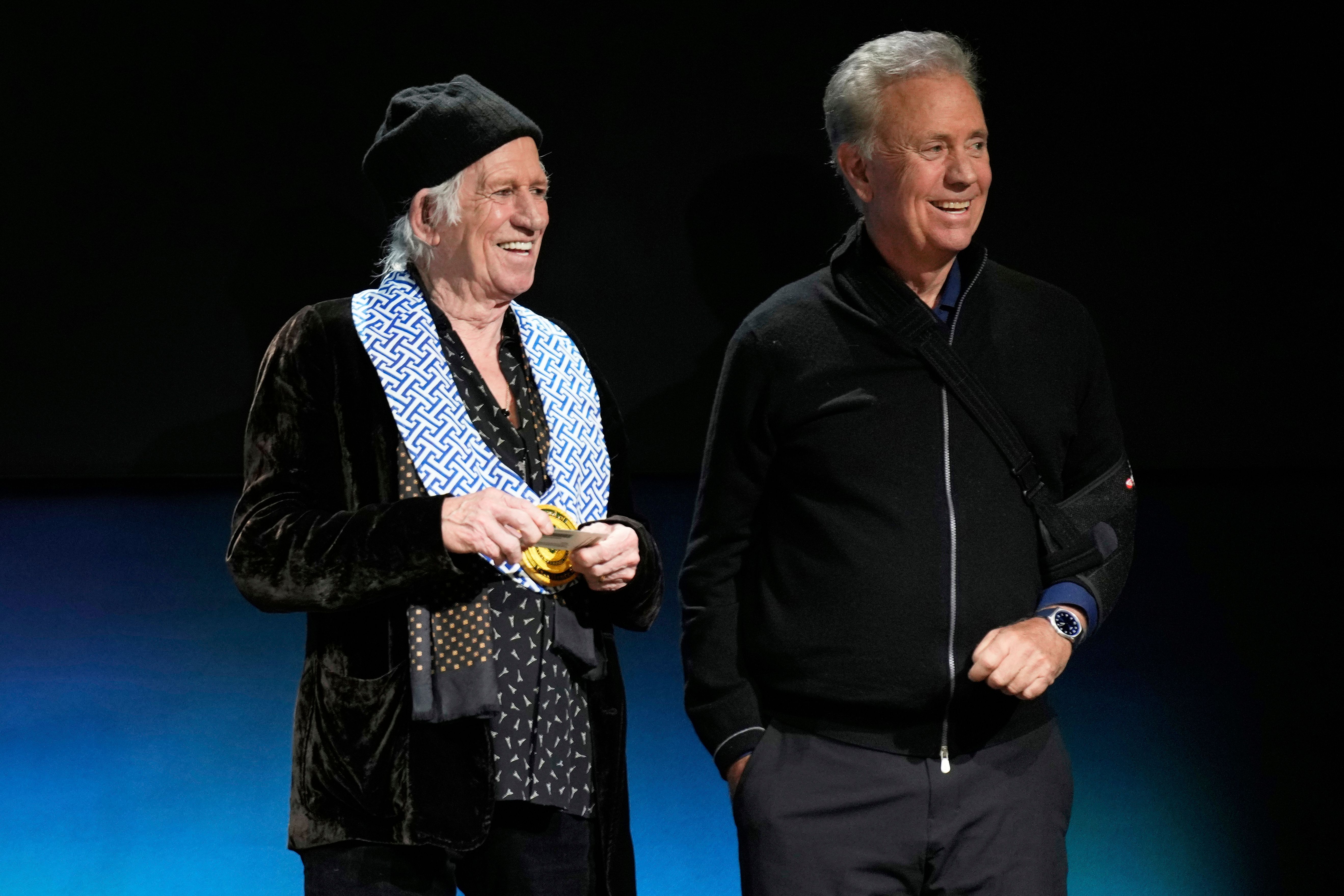 Keith Richards gets some satisfaction from new award honoring