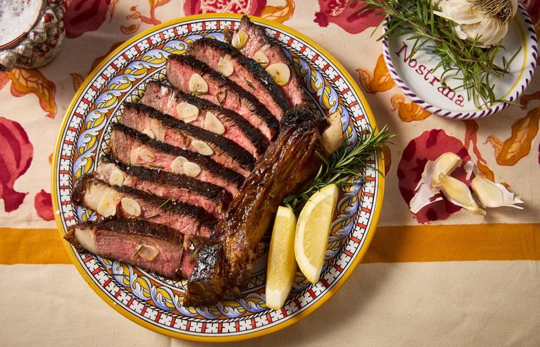 Learn how to make a classic Bistecca alla Fiorentina with this cookbook. (John Valls)