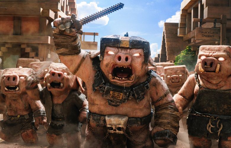 The piglins, on the other hand? Not so much. (Courtesy of Warner Bros.)