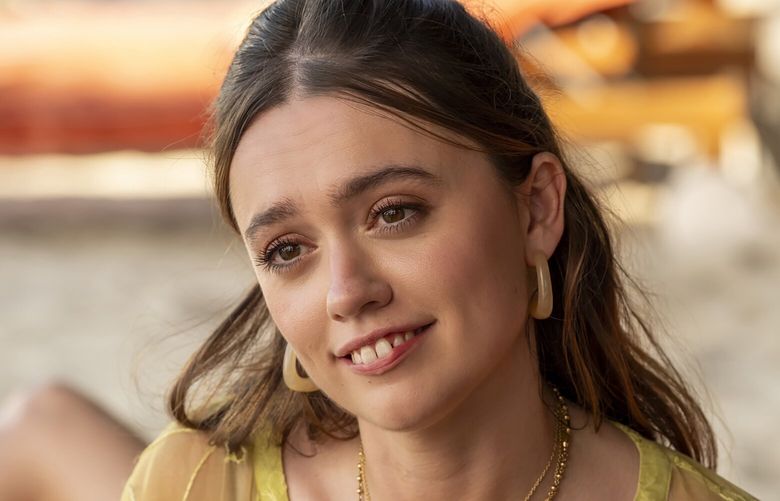 Chelsea (Aimee Lou Wood) foreshadows her death, saying that bad things happen in threes. (Fabio Lovino/HBO/TNS) 139973700W 139973700W