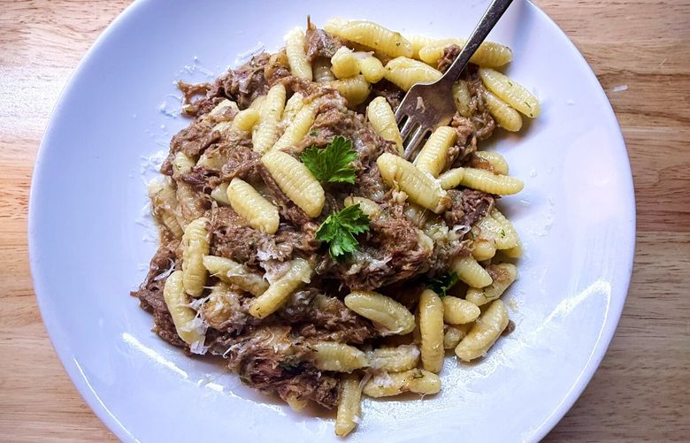 The Cavatelli Project, the new hot popup inside Holy Mountain Brewing in Phinney Ridge, is a fusion of Piedmont Italy and South Carolina comfort fare started by two former Spinasse employers who are doing fresh pasta and ragu sauces with smoked briskets and collard greens.