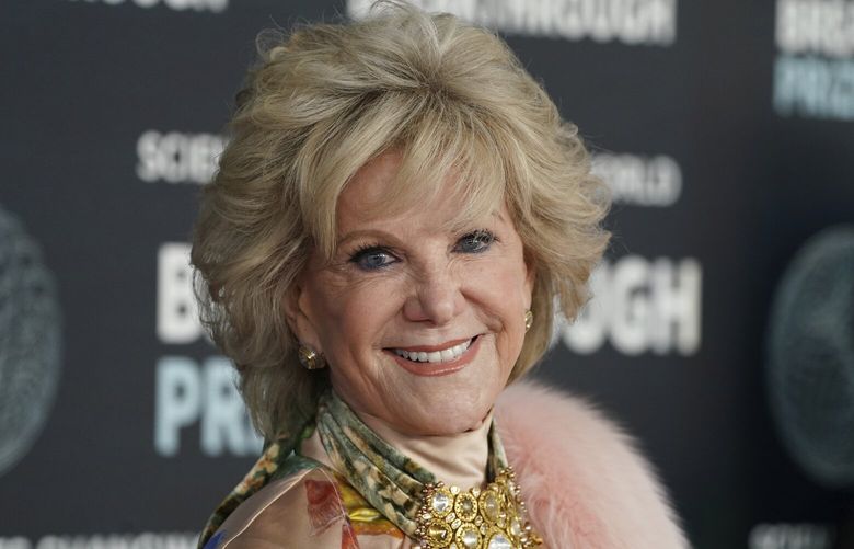 Elaine Wynn arrives at the ninth Breakthrough Prize Awards on Saturday, April 15, 2023, at The Academy Museum of Motion Pictures in Los Angeles. (Photo by Jordan Strauss/Invision/AP)