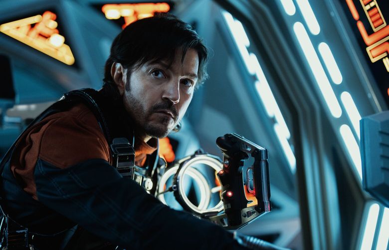 Diego Luna stars as the title character, Cassian Andor, in Season 2 of the “Star Wars” series “Andor.” (Courtesy of Lucasfilm)