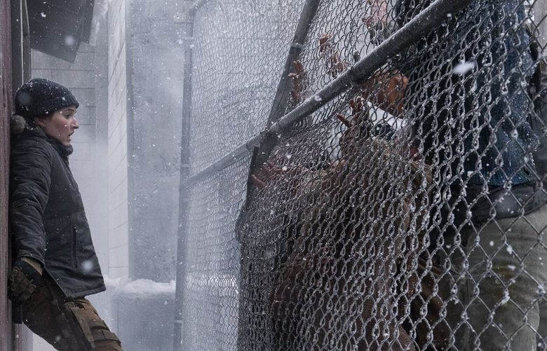 Kaitlyn Dever as Abby in Episode 2 of “The Last of Us” Season 2. (Liane Hentscher / HBO)
