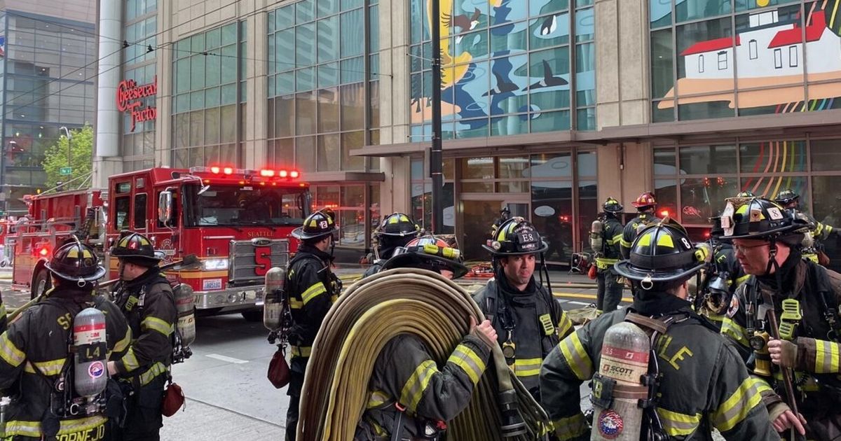 Seattle Fire Department swarms downtown kitchen fire | The Seattle Times
