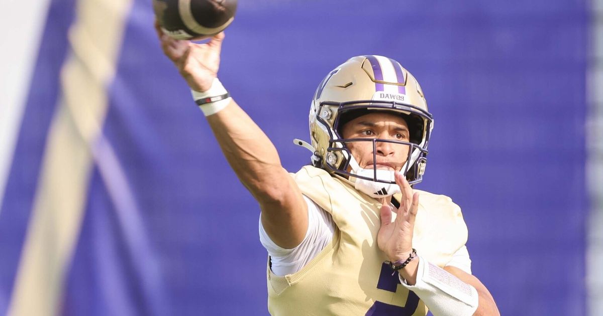 Where UW Huskies' Demond Williams Jr. ranks among Big Ten QBs | The Seattle Times