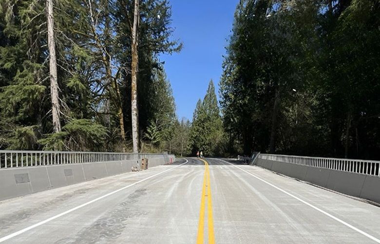 Lane striping and pavement grooving is complete along the bridge. The bridge will reopen to the public on April 25, 2025, by 7 pm.