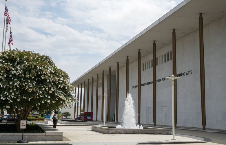 FILE – The Kennedy Center is seen Aug. 13, 2019, in Washington. (AP Photo/Jacquelyn Martin, File) WX107 WX107