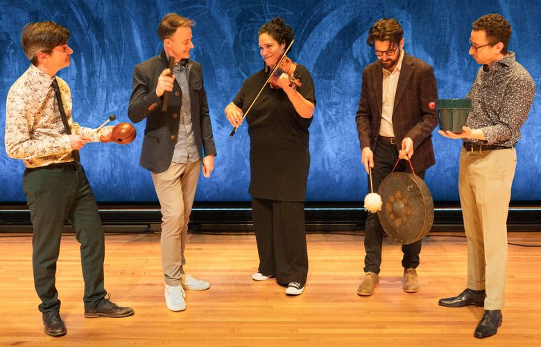 Third Coast Percussion with guest artist violinist Jessie Montgomery.