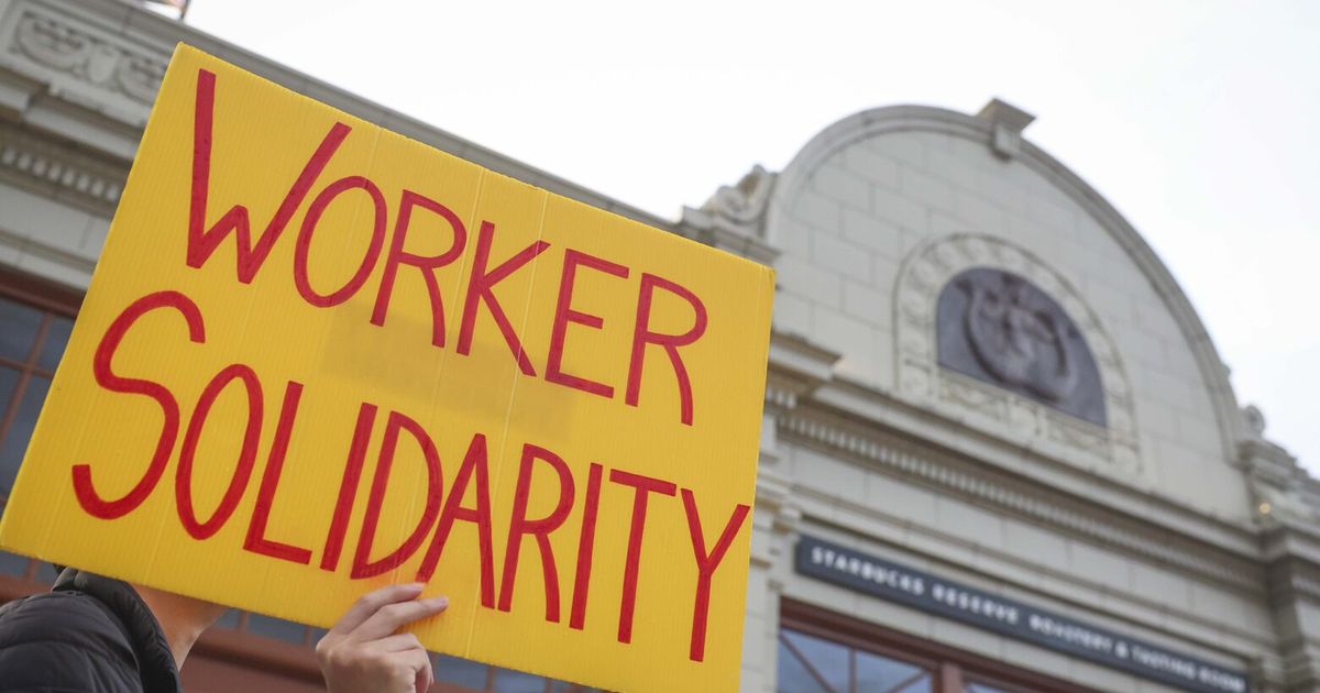 Upstart unions at Amazon, Starbucks, REI mark a Trump-era May Day