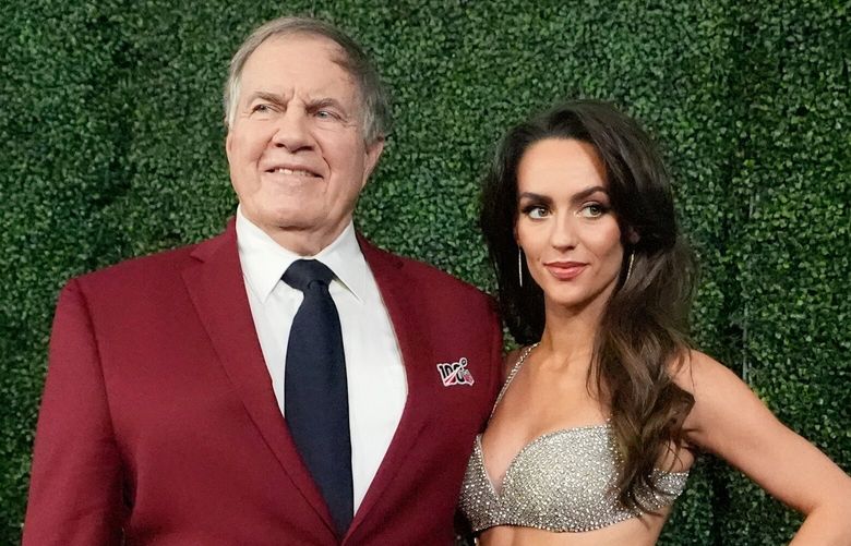 Former NFL head coach Bill Belichick and girlfriend Jordon Hudson, pose on the red carpet at the NFL Honors award show ahead of the Super Bowl 59 football game, Thursday, Feb. 6, 2025, in New Orleans. (AP Photo/Brynn Anderson, File) NYDD247 NYDD247