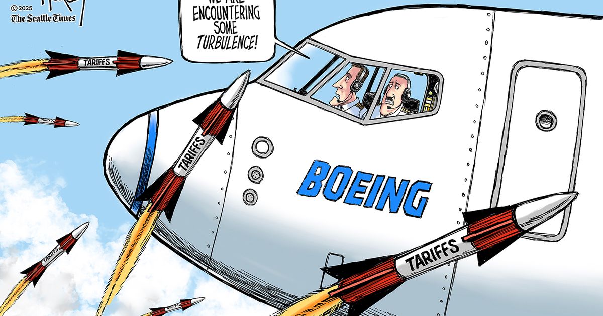 Boeing could be shot out of the sky by Trump tariffs | The Seattle Times
