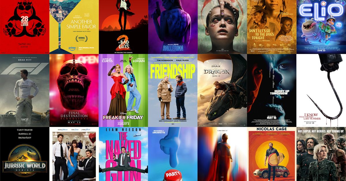 Summer Movie Guide 2025: Here’s what’s coming to theaters and streaming from May to August