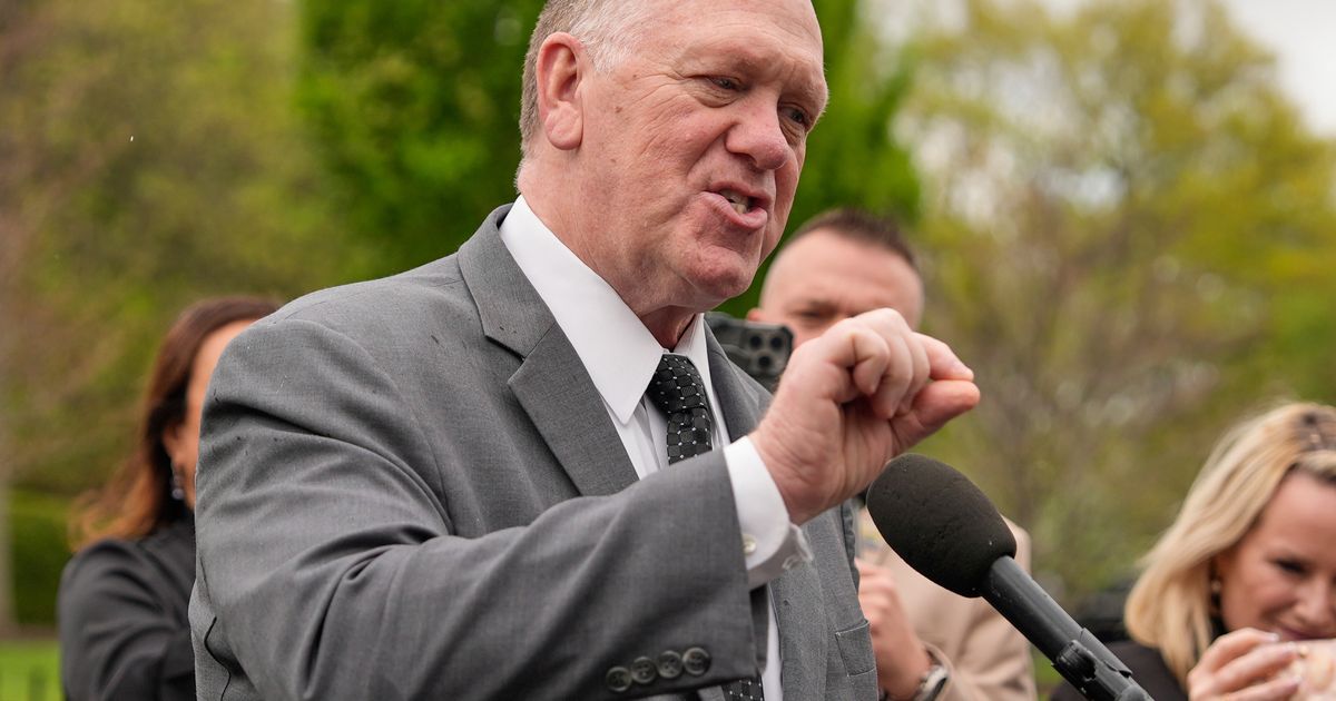 Mayor Deb Rushing NYC mayor and Trump border czar tout charges against 27 people in Tren ...