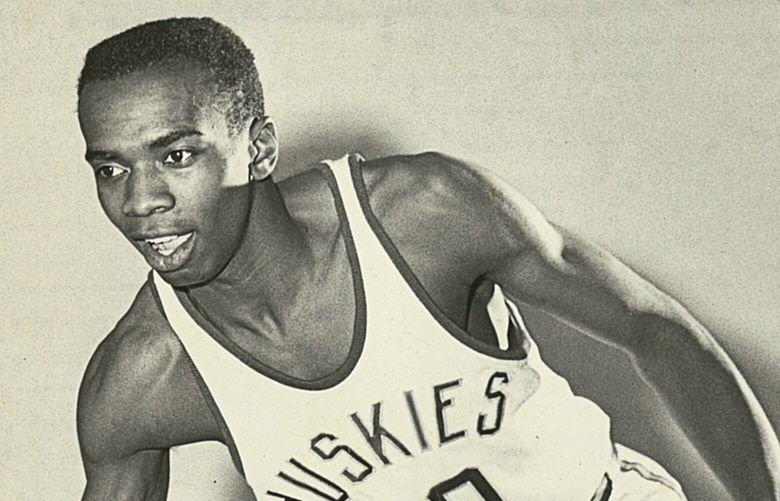 Undated handout photo of UW basketball player Dick Crews. (Courtesy of UW)