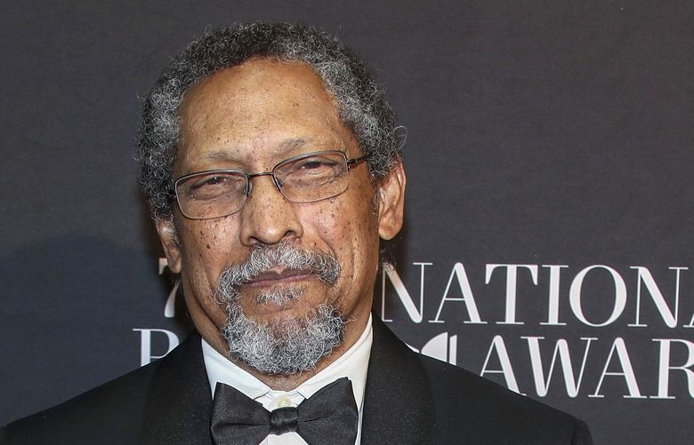FILE – Author Percival Everett attends the 75th National Book Awards ceremony at Cipriani Wall Street on Wednesday, Nov. 20, 2024, in New York. (Photo by Andy Kropa/Invision/AP, File) NYET801 NYET801
