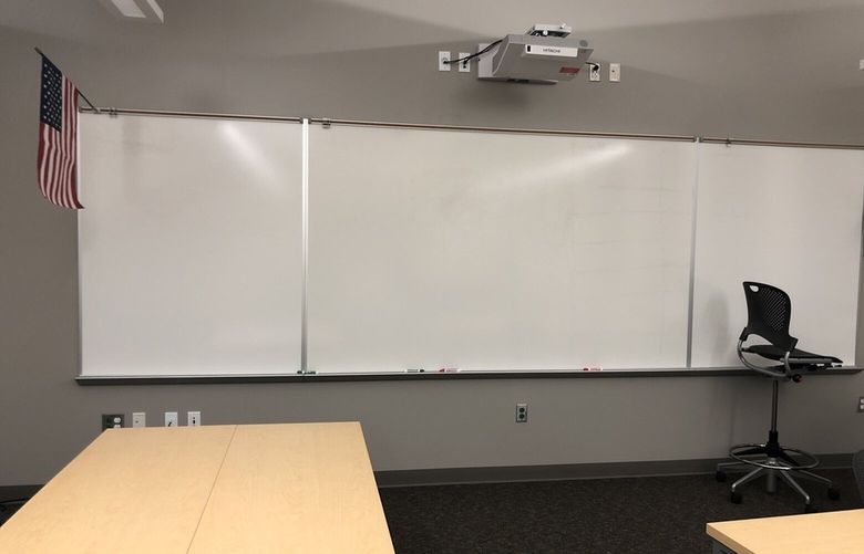 A whiteboard from Lincoln High School.