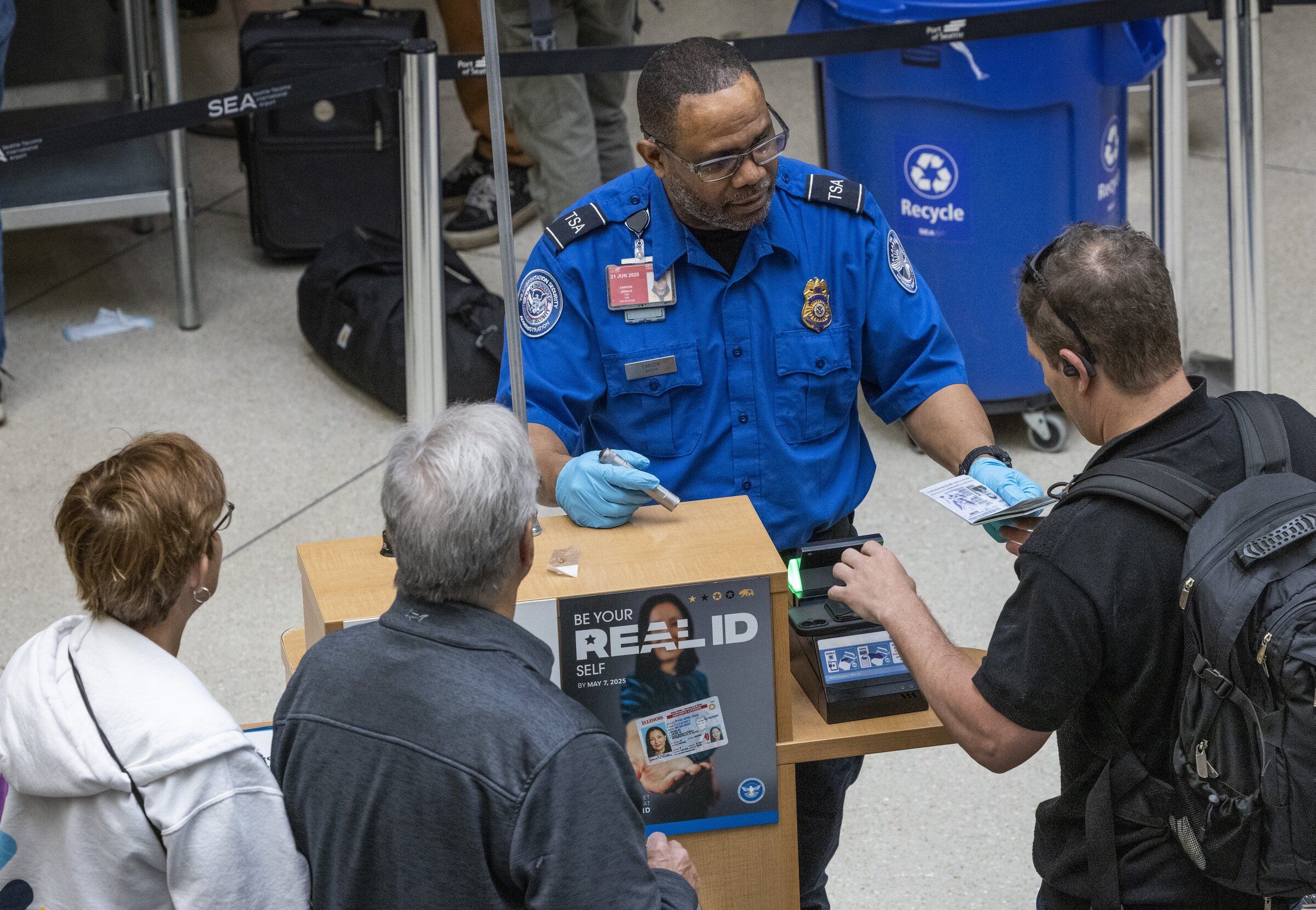First day of Real ID at Sea-Tac is business as usual, officials
