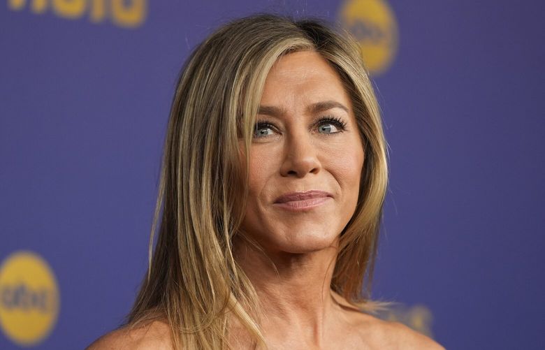 FILE – Jennifer Aniston arrives at the 76th Primetime Emmy Awards on Sept. 15, 2024, at the Peacock Theater in Los Angeles. (AP Photo/Jae C. Hong, file) NYPS213 NYPS213