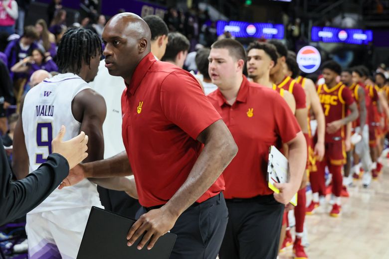 Quincy Pondexter was on the USC bench last year, but he&#8217;ll be returning to the Washington men&#8217;s program. (Kevin Clark / The Seattle Times, 2024)