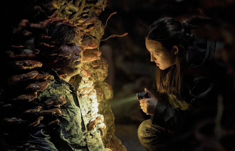 Ellie (Bella Ramsey) comes face to face with some nightmarish infected in Episode 5 of “The Last of Us” Season 2.