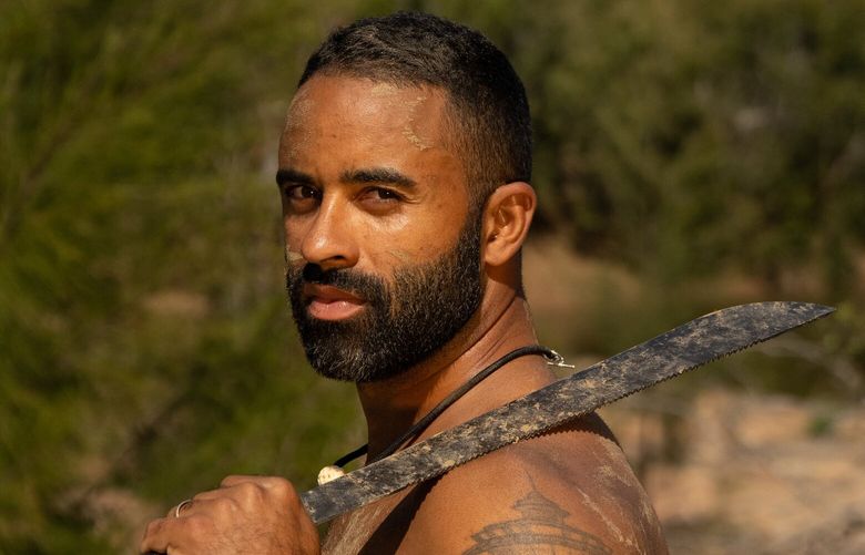 Max Djenohan, of Eastlake, is competing on the latest iteration of “Naked and Afriad,” “Last One Standing.” (Courtesy of Discovery Channel)