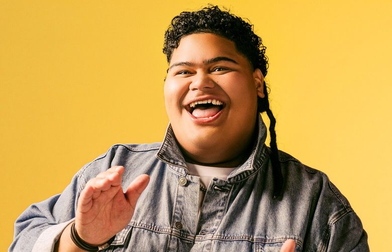 Iam Tongi, of Federal Way, is part of Disney’s new, live-action “Lilo & Stitch,” singing the song “Hawaiian Roller Coaster Ride.” (Catherine Powell)