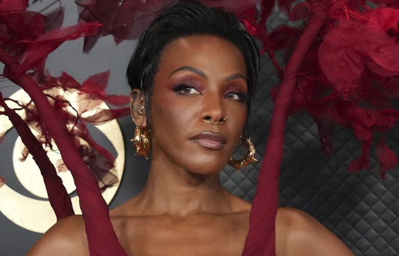 FILE – Dawn Richard arrives at the 66th annual Grammy Awards on Sunday, Feb. 4, 2024, in Los Angeles. (Photo by Jordan Strauss/Invision/AP, File) llt145 llt145