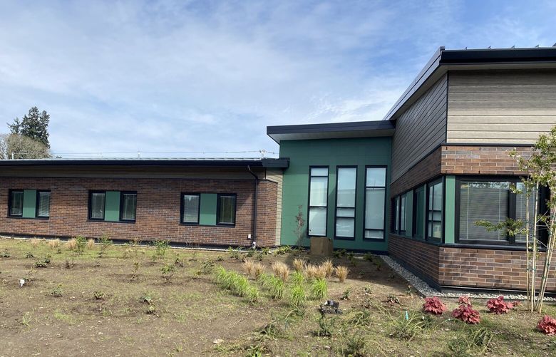 Construction on the Brockmann Residential Treatment Facility in Northeast Vancouver is nearly complete. But the facility will sit empty, as the state legislature cut operational funding for the behavioral health center in this year’s budget. (Courtesy Washington State Department of Social and Health Services)