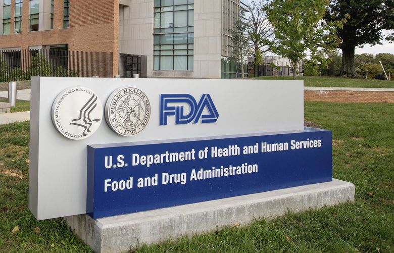 FILE – The U.S. Food and Drug Administration campus in Silver Spring, Md., is photographed on Oct. 14, 2015. (AP Photo/Andrew Harnik, File) NYPS215 NYPS215