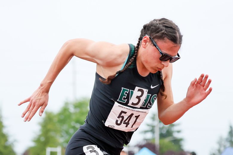 WA transgender athlete Verónica Garcia repeats as state track champion | The Seattle Times