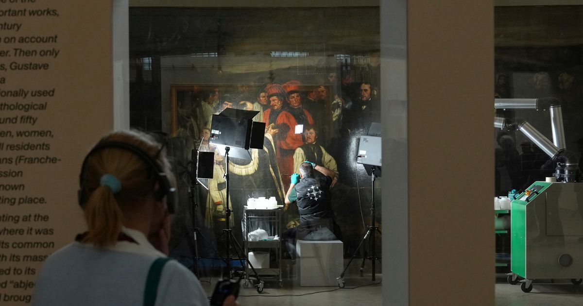 AP PHOTOS: Paris’ Orsay Museum opens up the wonders of art restoration to the public gaze