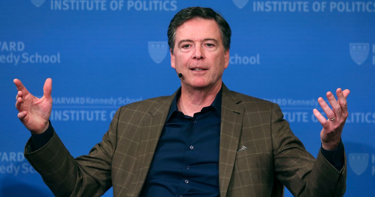 Former FBI director James Comey calls controversy over Instagram post ‘a bit of a distraction’