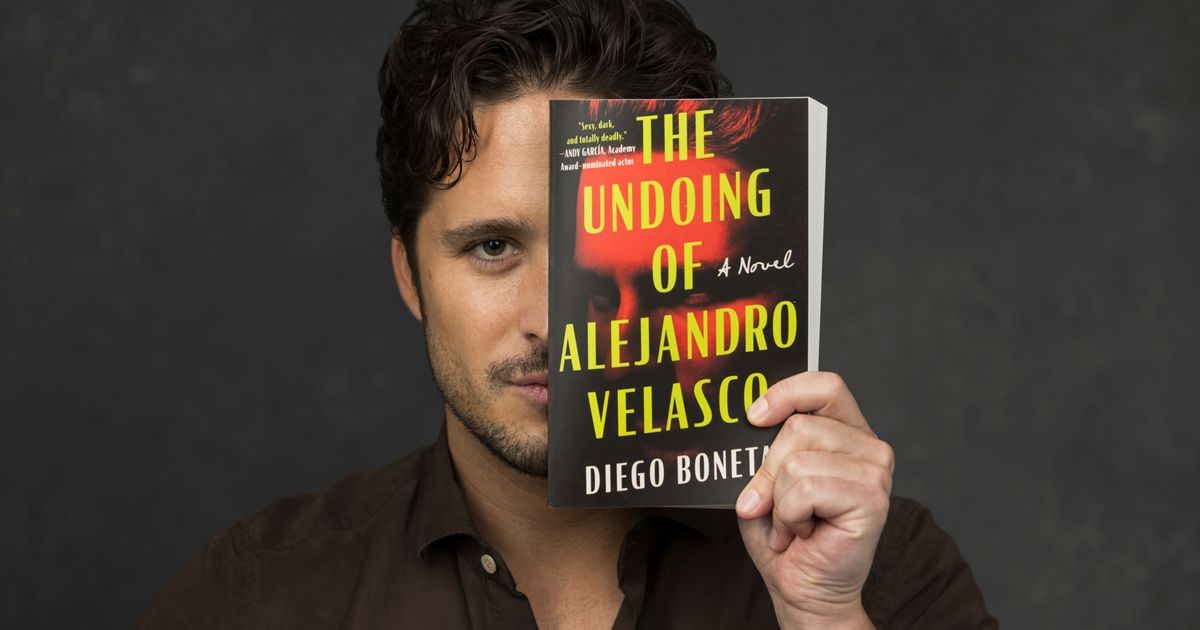 Actor Diego Boneta is trying something new with debut novel ‘The Undoing of Alejandro Velasco’