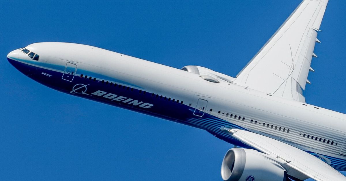 Boeing lays out timeline for new 777X family