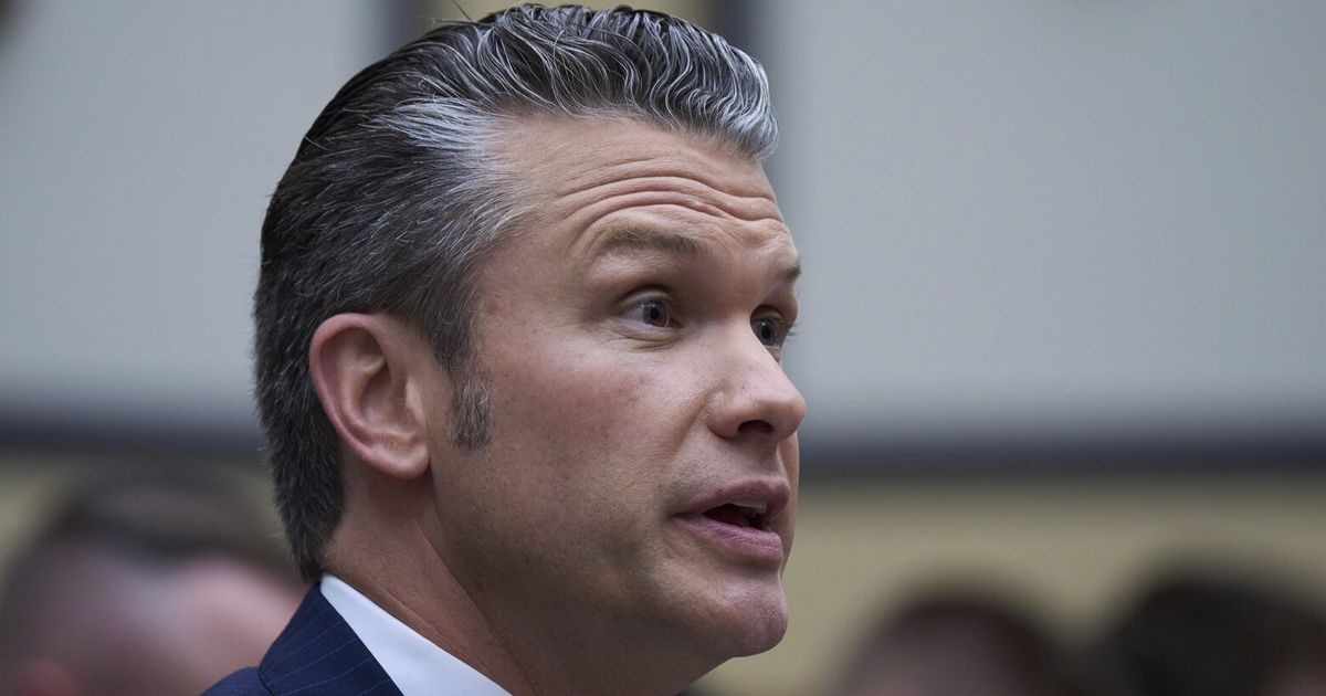 Live: The Latest: Hegseth praises US attack on Iran but offers few