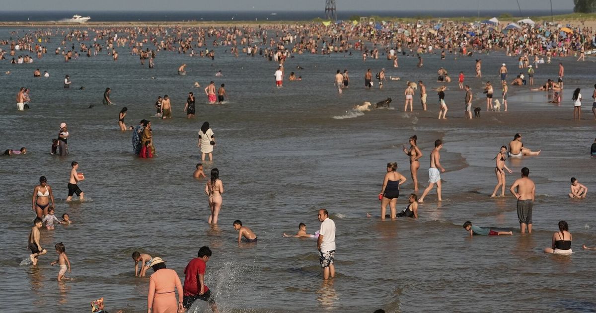Eastern half of US sweltering again, with dangerous heat wave expected ...