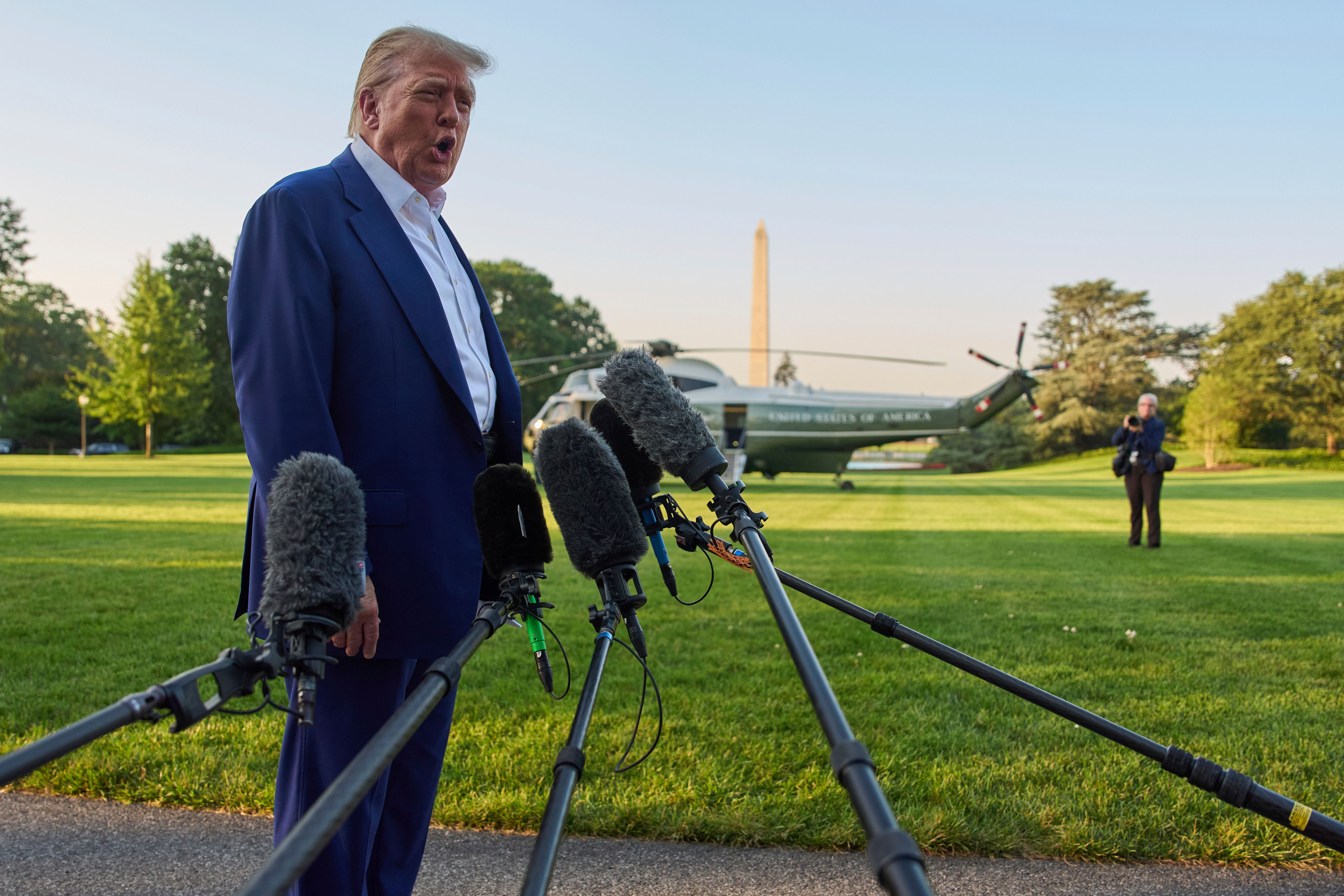 Royal upgrade: Trump will stay at the Dutch king's palace during