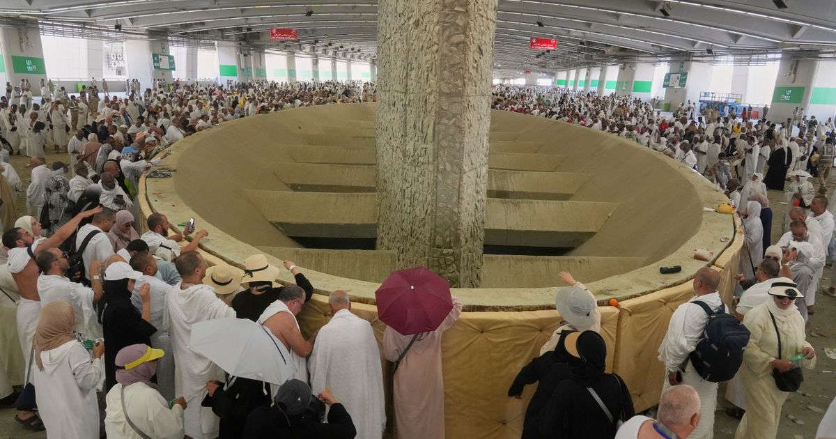 Symbolism and smiles during the stoning of the devil ritual at the Hajj ...