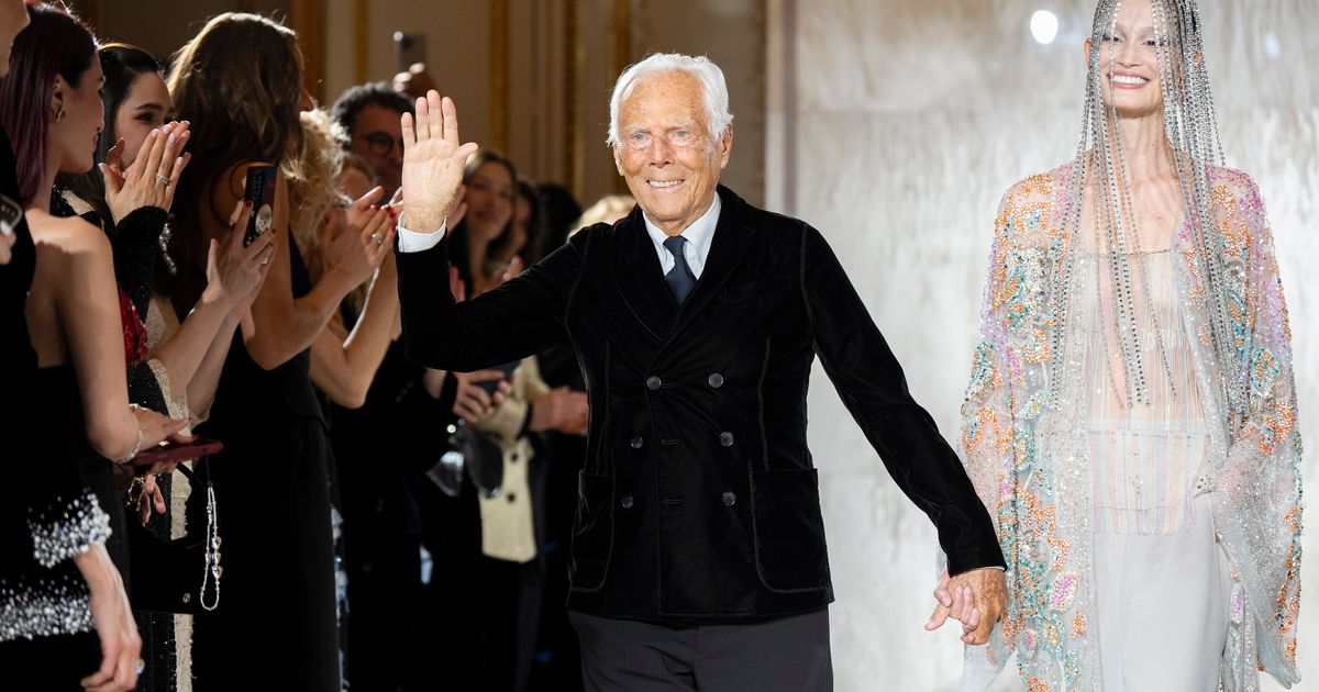 Giorgio Armani, 90, will not attend runway shows during Milan Fashion Week