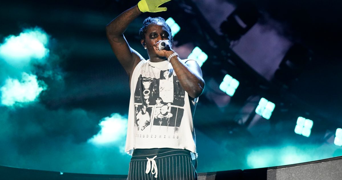Young Thug performs for the first time since leaving jail, teams with Travis Scott and T.I.: Photos