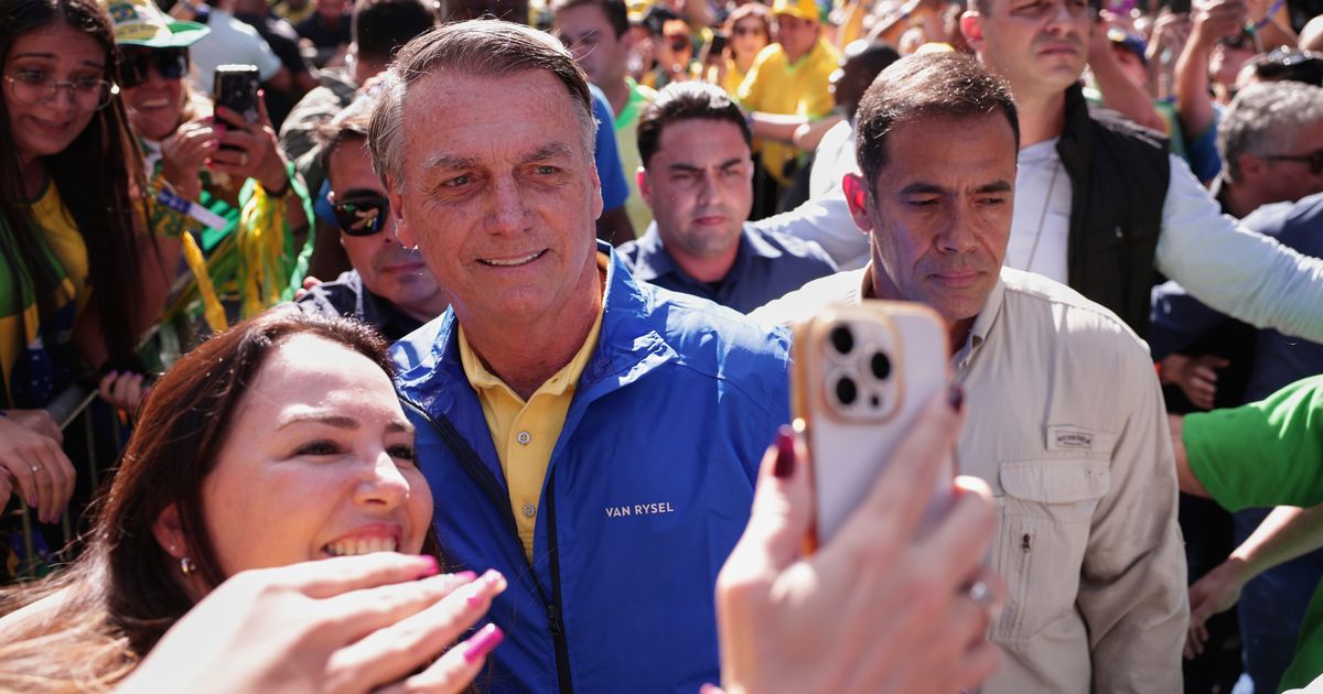 Brazilian ex-President Bolsonaro echoes Trump by describing his coup ...