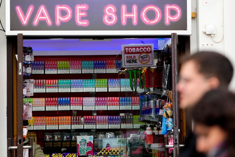 UK bans single-use vapes to stem use by children and reduce harmful litter 