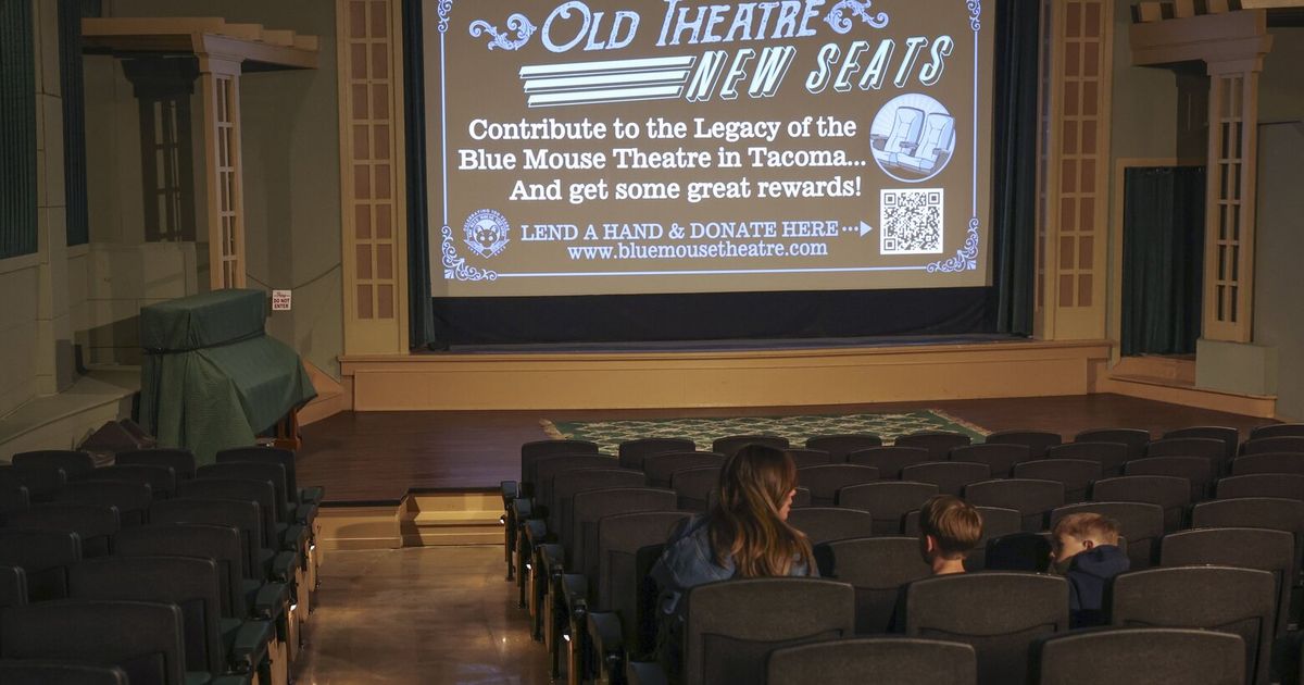 Tacoma’s Blue Mouse Theatre gets a renovation for its second century