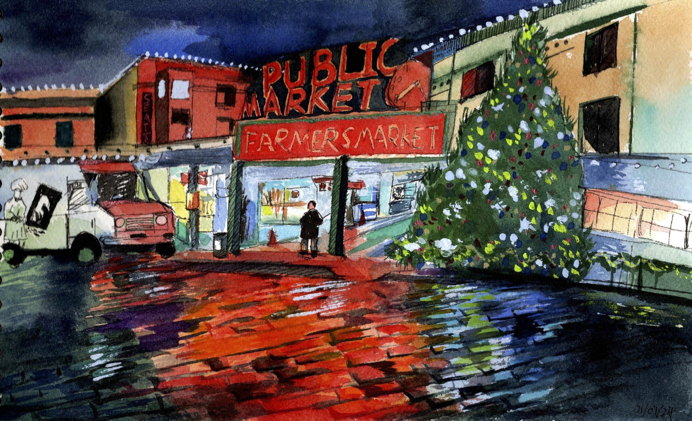 From Dick's Drive-In to Pike Place Market: How sketchers see