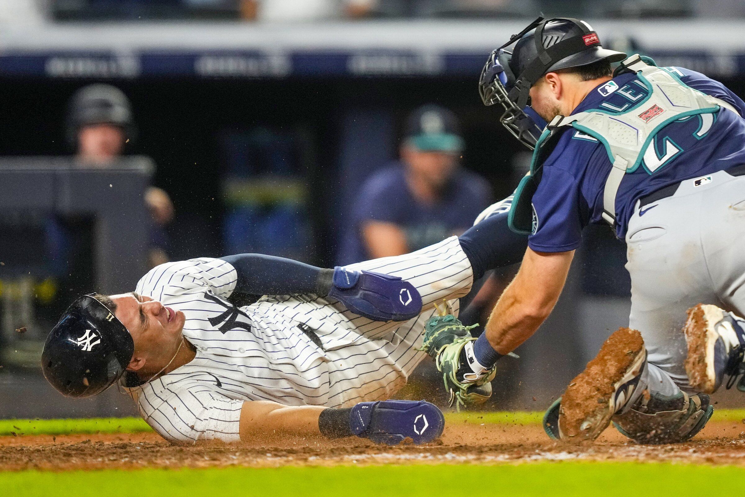 Mariners swept by Yankees as late collapse spoils Bryan Woo's gem