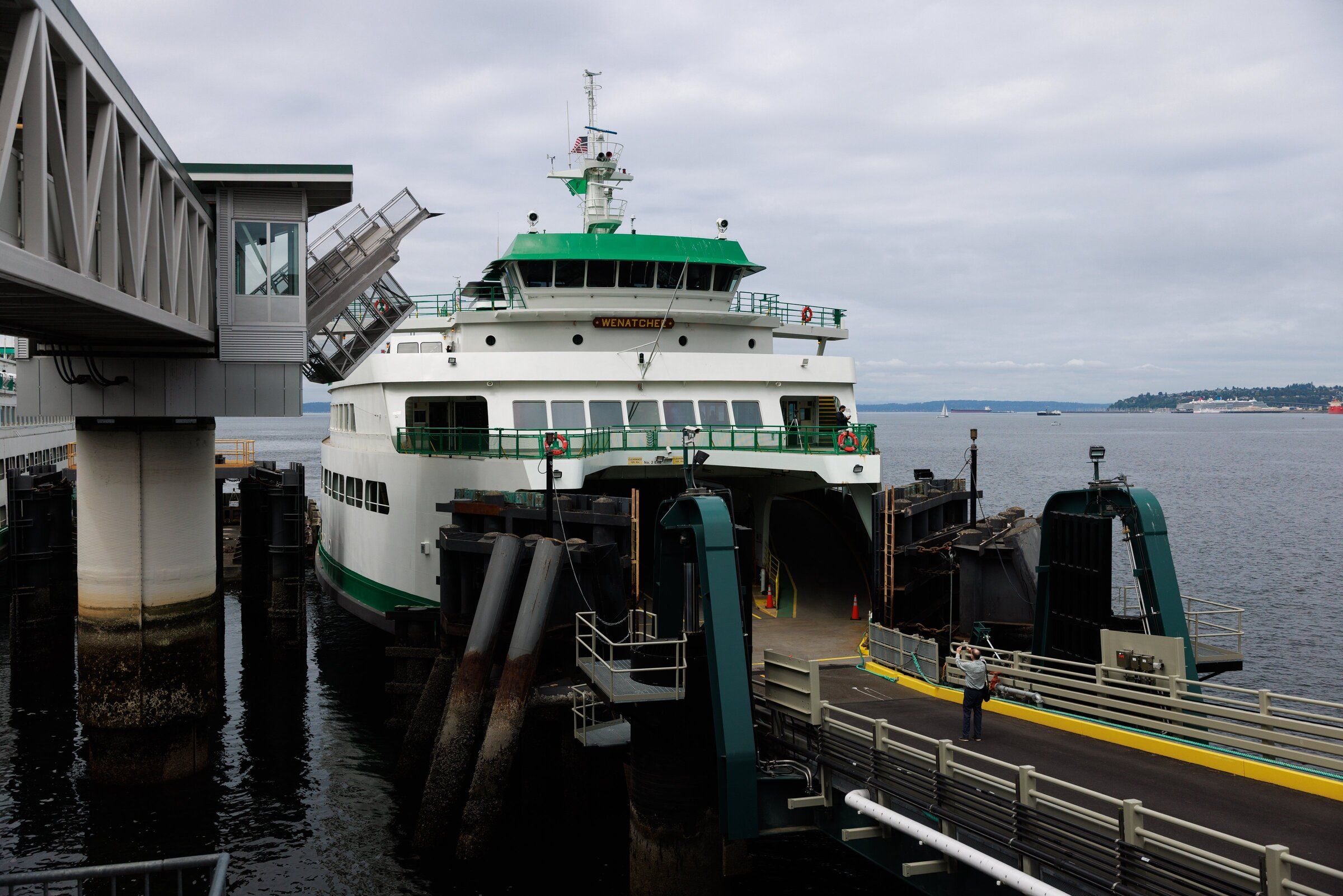 WA's first electrified ferry sails, with 2 governors on board
